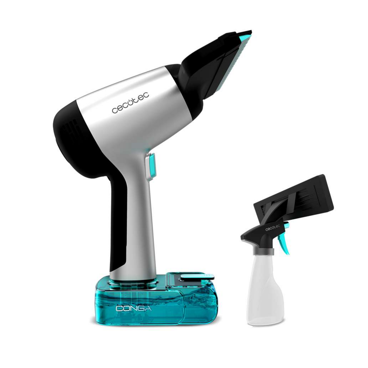 Cecotec Conga Rockstar 3700 Glass — 3-in-1 Cordless Window Cleaner, 30 Min, IPX4