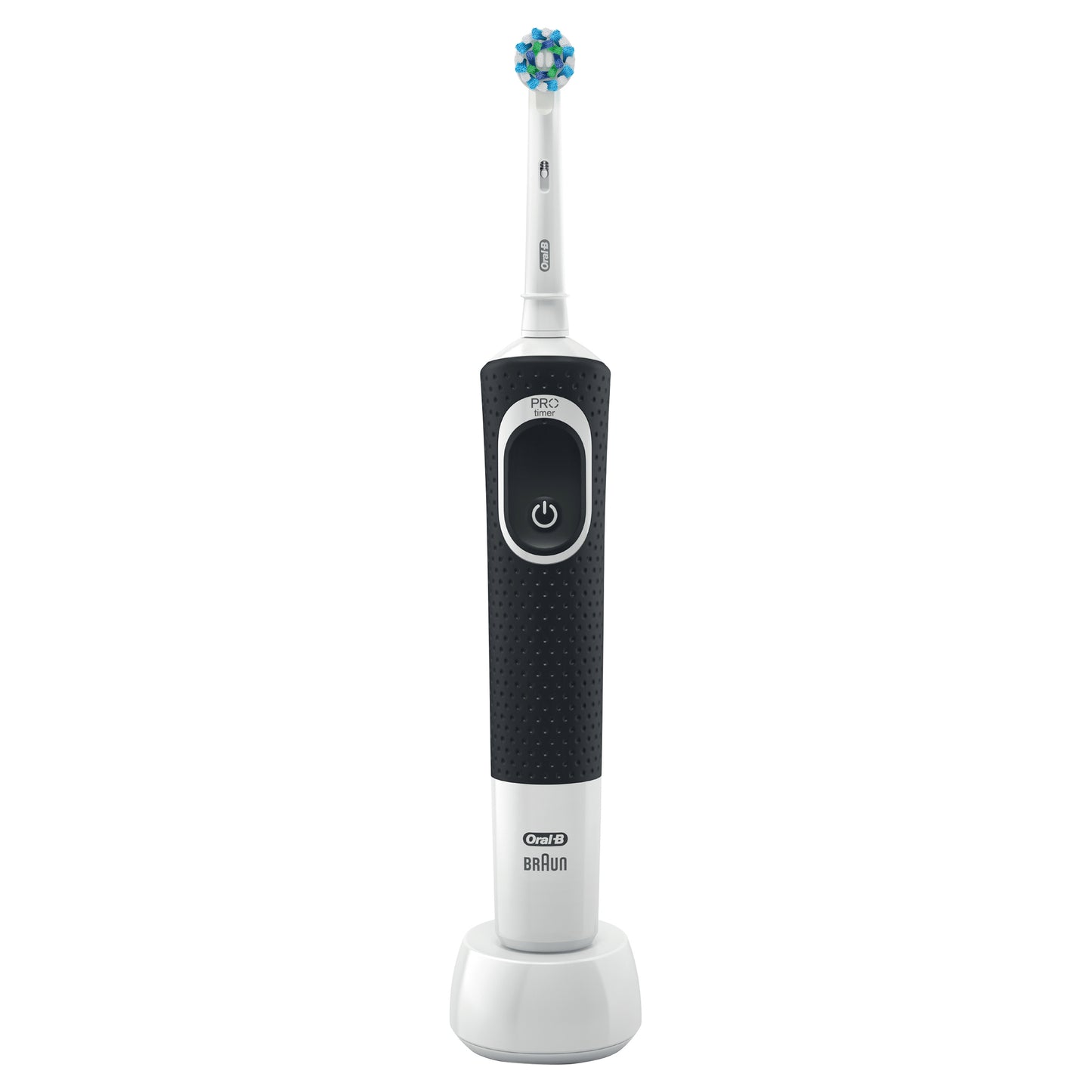 Oral-B Braun electric toothbrush on a white background