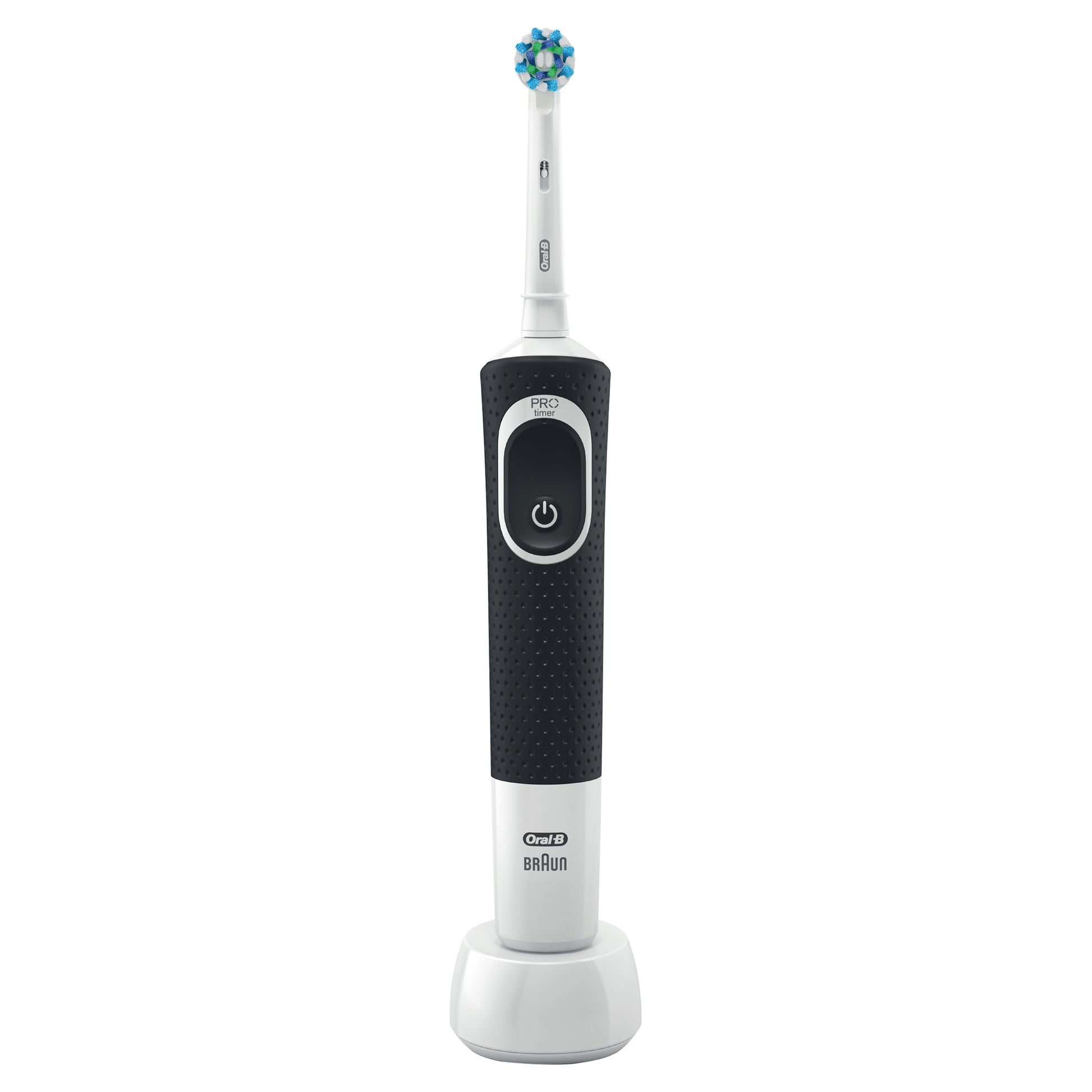 Oral-B Braun electric toothbrush on a white background
