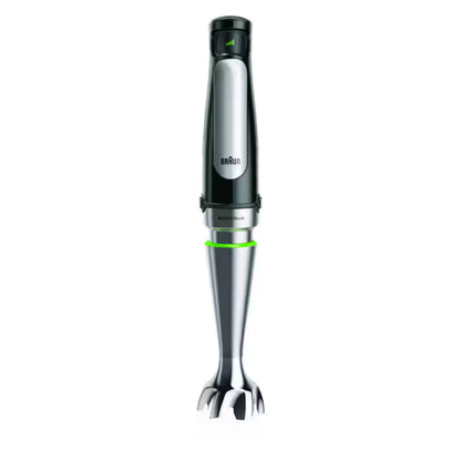 Braun hand blender on a white background
