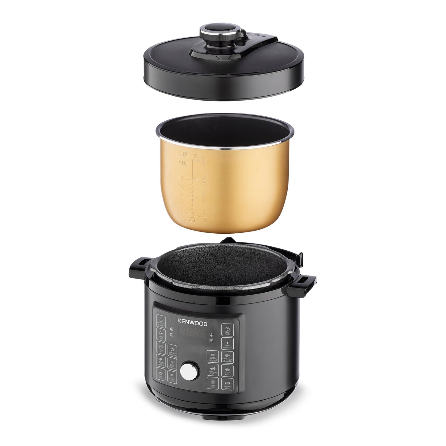 Kenwood - 8L Electric Pressure Cooker 16 Function Black - PCM95.000BK