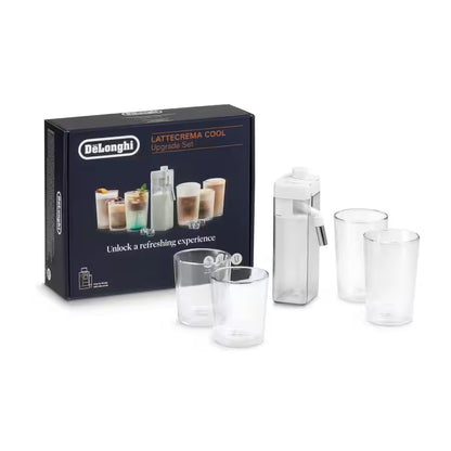 De'Longhi LatteCrema Cool Upgrade Set DLSC032 – 6 Cold Drinks