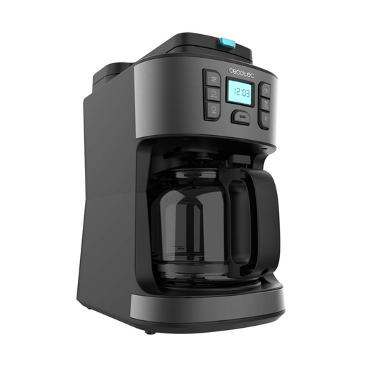 Cecotec Coffee 66 Grind & Drop — 1086W Drip Coffee Maker with Integrated Grinder, 12 Cups