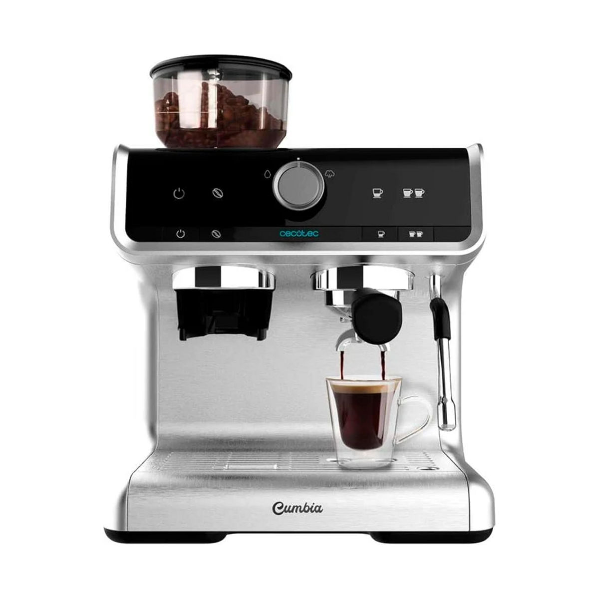 Cecotec Cumbia Power Espresso 20 Barista Cream — 1550W, 20 Bar, Thermoblock