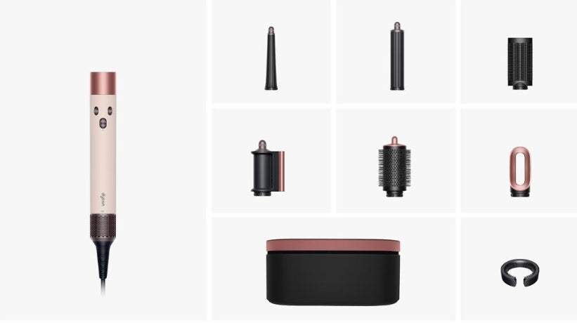 Dyson Airwrap i.d.™ Multi-Styler & Dryer – Straight+Wavy (Ceramic Pink/Rose Gold)