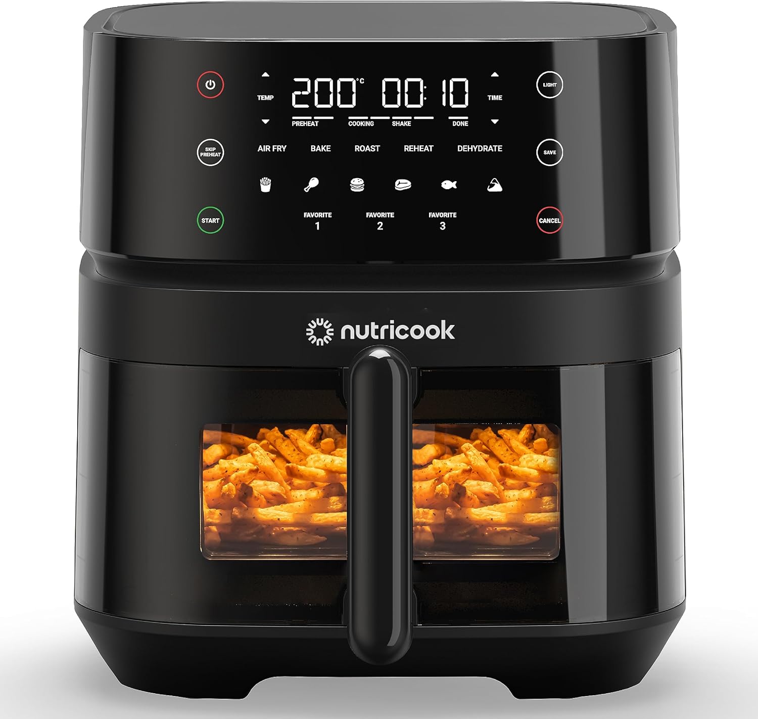 Nutricook Air Fryer 3 Vision 5.7L AF357V  5 Programs, 6 Presets