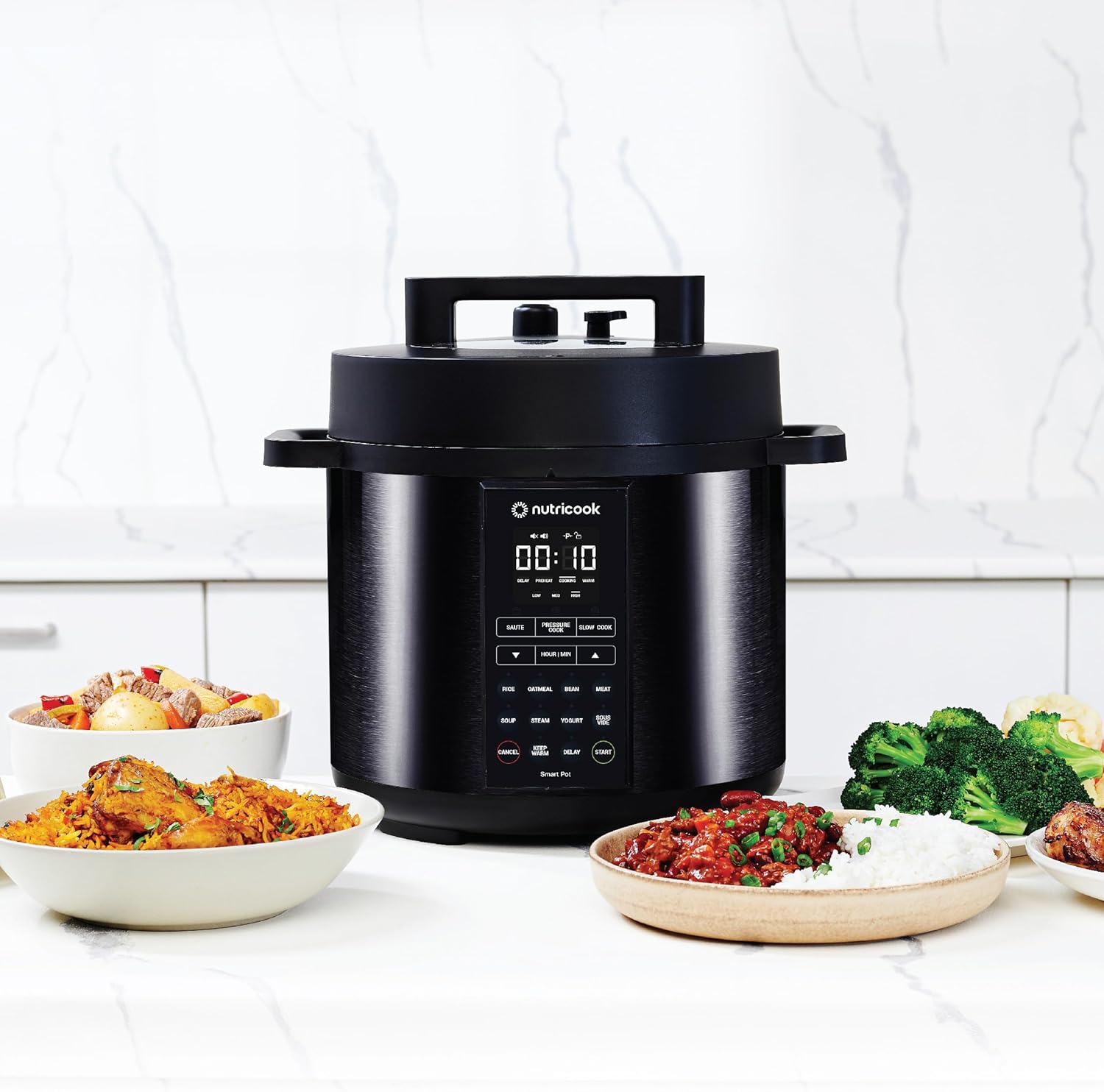 Nutricook Smart Pot 2 8L Multi Cooker SP208K – 9-in-1, 12 Programs