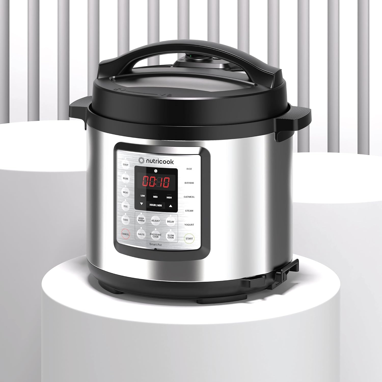 Nutricook Smart Pot Eko 6L Multi Cooker NC-SPEK6 – 9-in-1, 13 Programs & 1000W