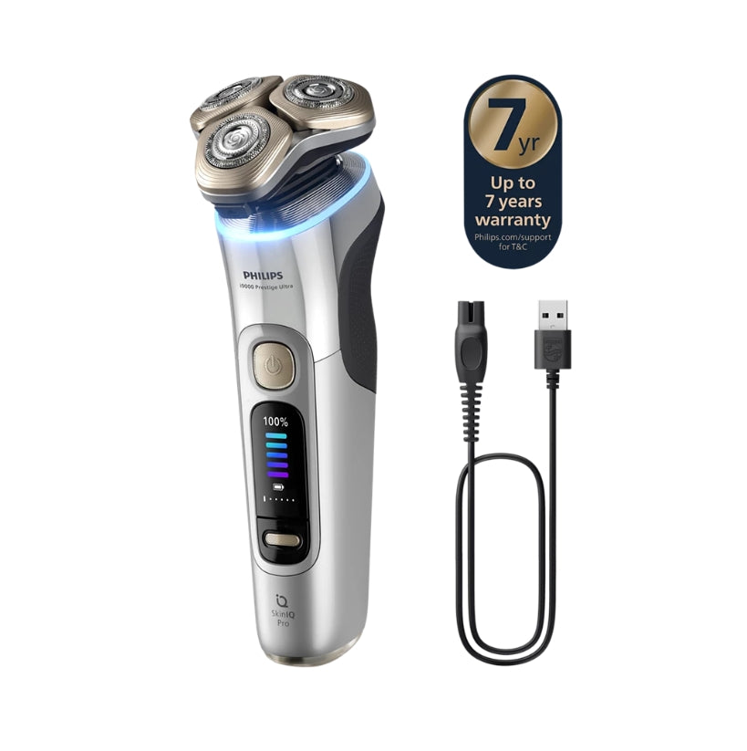 Philips i9000 Prestige Ultra Wet & Dry Electric Shaver with SkinIQ Pro — XP9404/31
