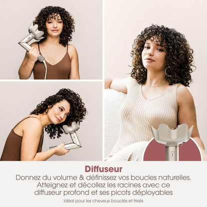 Shark FlexStyle 5-in-1 Air Styler & Hairdryer – Champagne (HD446SLEU)