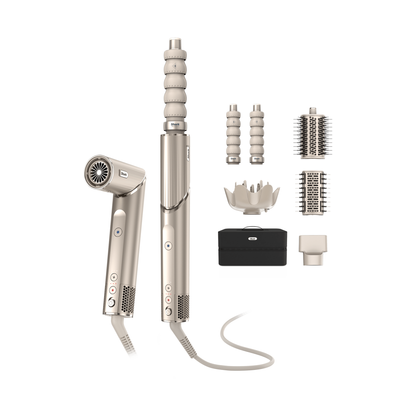Shark FlexStyle 5-in-1 Air Styler & Hairdryer – Champagne (HD446SLEU)