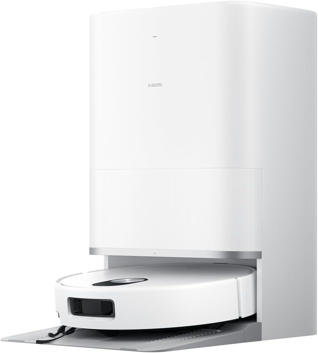 Xiaomi Robot Vacuum 5 – 20000Pa, AI Triple-Camera, Dual Robotic Arms, dToF Retractable Radar & All-in-One Base Station