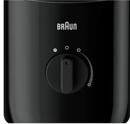 Braun PowerBlend 3 black jug blender with multi-speed dial and pulse function