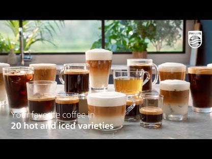 Philips 5500 Series Fully Automatic Espresso Machine EP5547/90 – 20 Drinks, LatteGo & SilentBrew