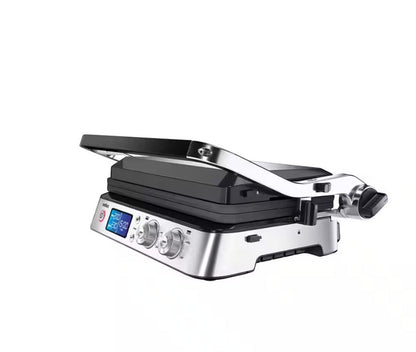 Taghareed Braun MultiGrill 9 CG9040 stainless steel 3-in-1 contact grill with digital display and sear function
