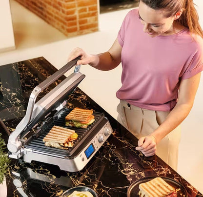 Taghareed Braun MultiGrill 9 CG9040 3-in-1 contact grill, open BBQ, or oven with removable non-stick plates.
