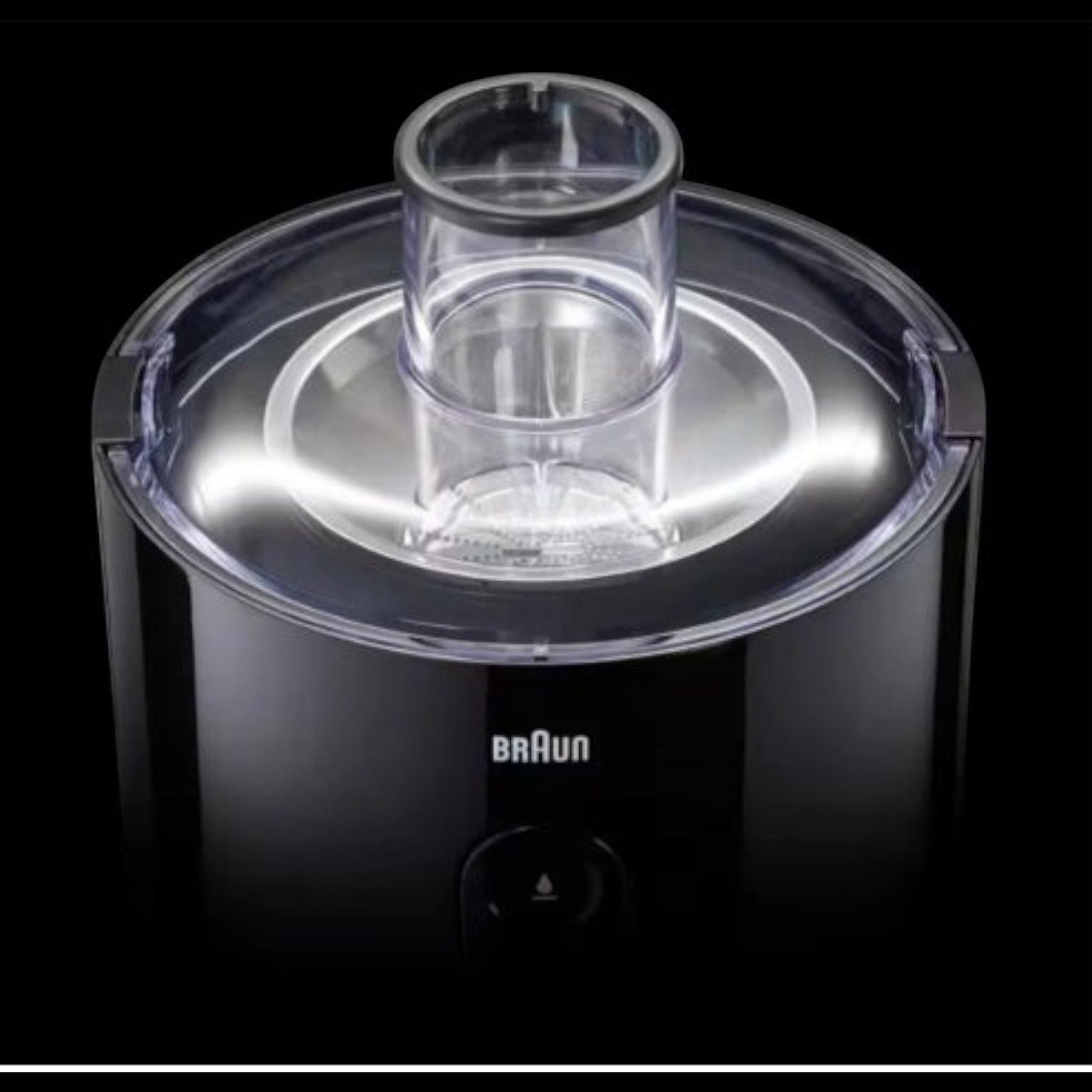 Taghareed Braun PurEase Spin Juicer SJ3100BK, black, with 600W motor and 1.25L capacity for fast, healthy juices.