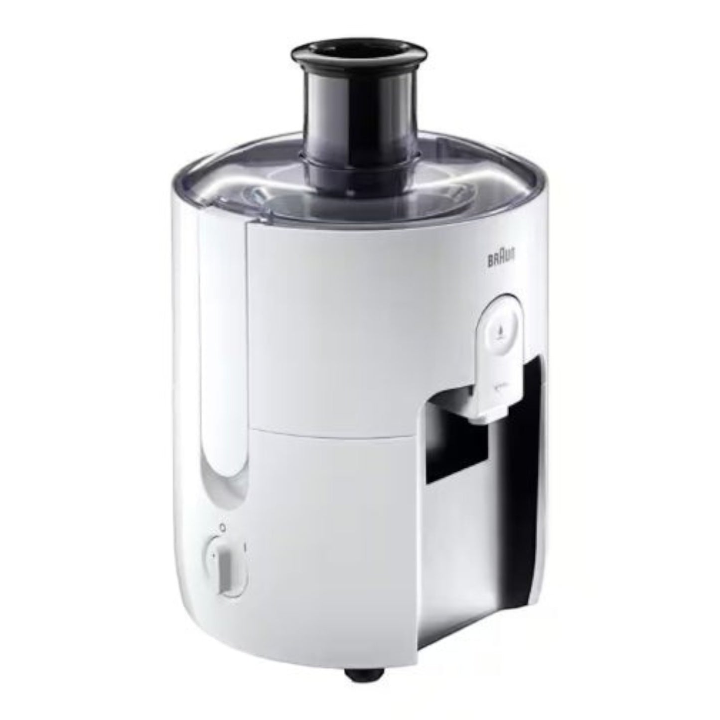 Taghareed Braun PurEase Spin Juicer SJ3100WH, white, 600W, 1.25L capacity, fast extraction, anti-drip system.