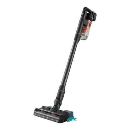 Taghareed Philips 7000 Series Cordless Vacuum Aqua XC7055/01 with TriActive Smart LED nozzle, black and orange