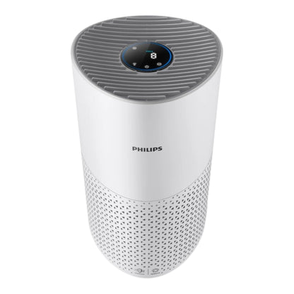 Taghareed Philips 1000 Series AC1711/90 white air purifier with digital display and grey top vent.