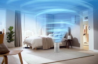 Taghareed Philips 1000 Series Air Purifier AC1711/90, white, HEPA filter, for rooms up to 78 sqm, quiet operation