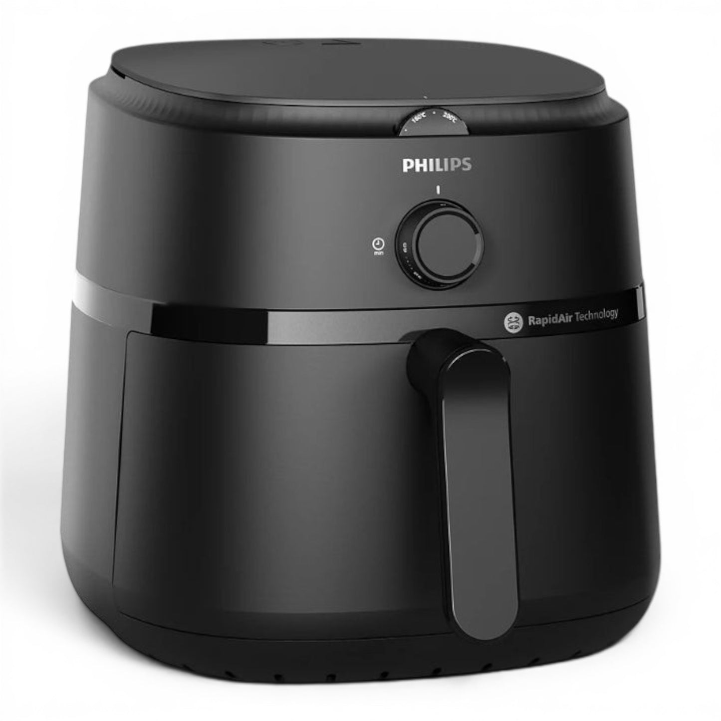 Taghareed Philips Airfryer 1000 Series NA130/09, black, 6.2L capacity, 1700W, Rapid Air Technology for healthy cooking.