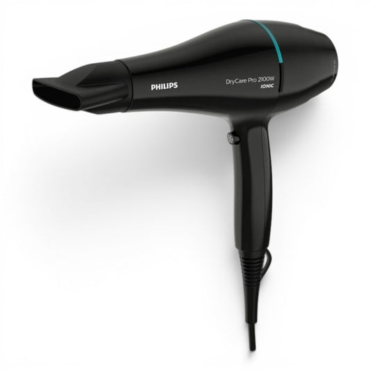 Taghareed Philips DryCare Pro 2100W Ionic hairdryer with AC motor and ThermoProtect feature, black