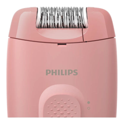 Taghareed Philips Epilator Series 2000 BRE229/00, pink, corded, compact design with non-slip grip for easy hair removal.
