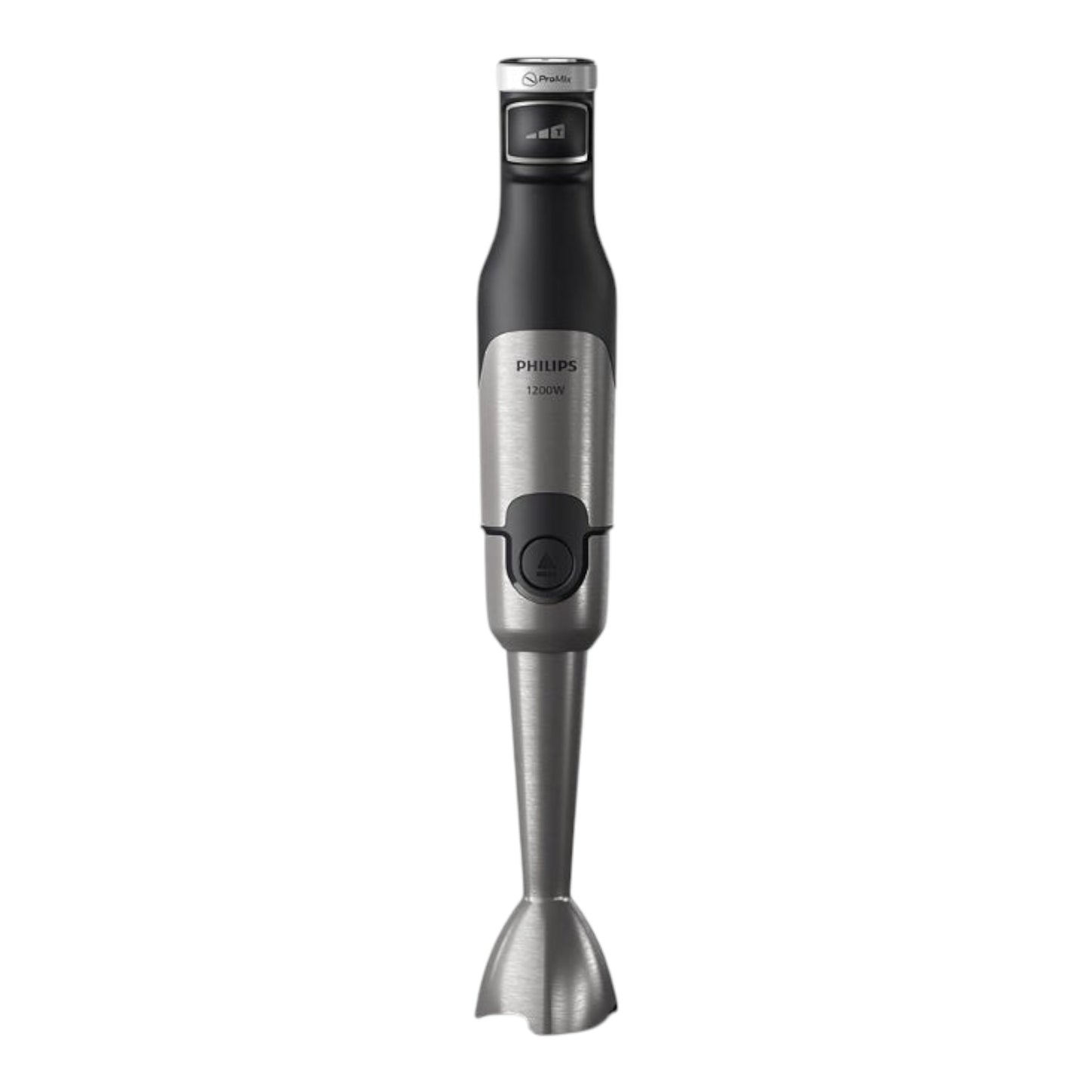 Taghareed Philips 5000 Series 1200W hand blender in silver and black with ProMix technology and SpeedTouch control.