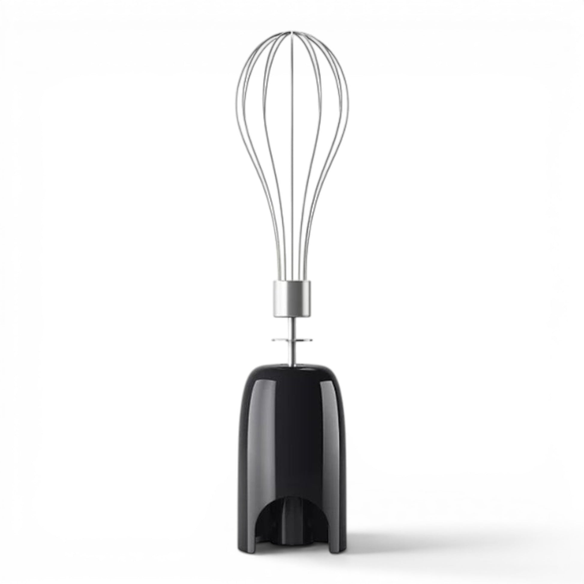 Taghareed black 5000 Series hand blender with whisk attachment, 1200W ProMix and SpeedTouch technology.