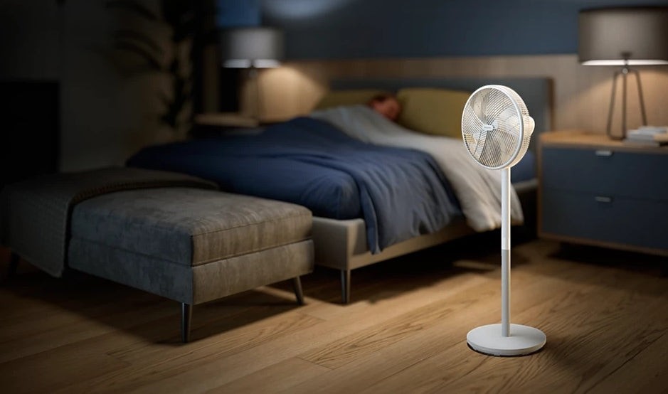Taghareed Philips Pedestal Fan 2000 Series CX2550/00 white, 3 speeds, 2 modes, 12-hour timer, oscillating, quiet operation