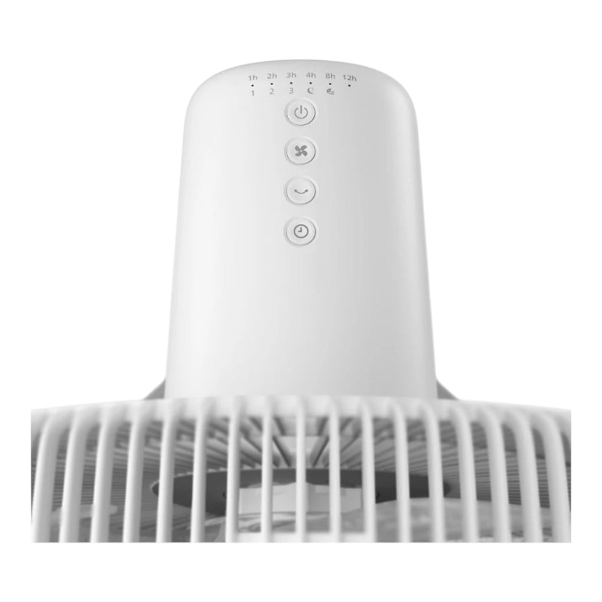 Taghareed Philips Pedestal Fan 2000 Series CX2550/00 white, 3 speeds, timer, sleep mode, natural breeze, 90° oscillation, 30° tilt.