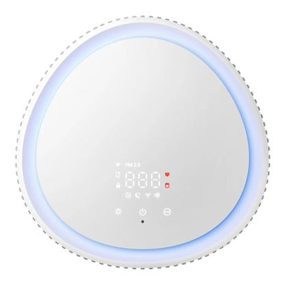 Taghareed Philips PureProtect 3200 Series AC3220/10 white air purifier with digital display and blue LED ring.