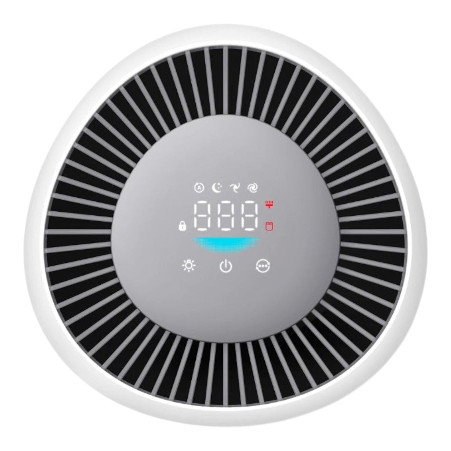 Taghareed Philips PureProtect Mini 900 Series AC0920/10 white air purifier with digital display showing air quality.