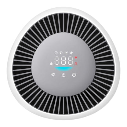 Taghareed Philips PureProtect Mini 900 Series AC0920/10 white air purifier with digital display showing air quality.