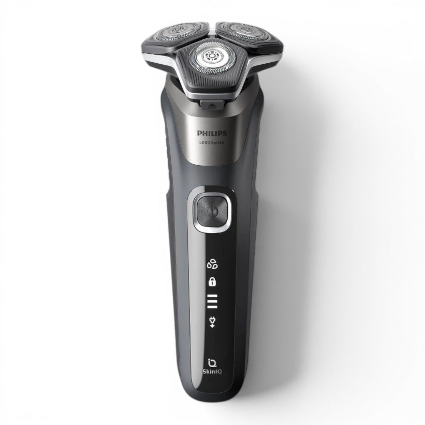 Taghareed Philips Shaver Series 5000 S5887/10 electric shaver with 360-degree flex heads and SkinIQ technology.