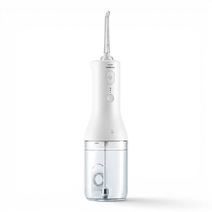 Taghareed Philips Sonicare Cordless Power Flosser 2000 white with two cleaning modes and water reservoir.