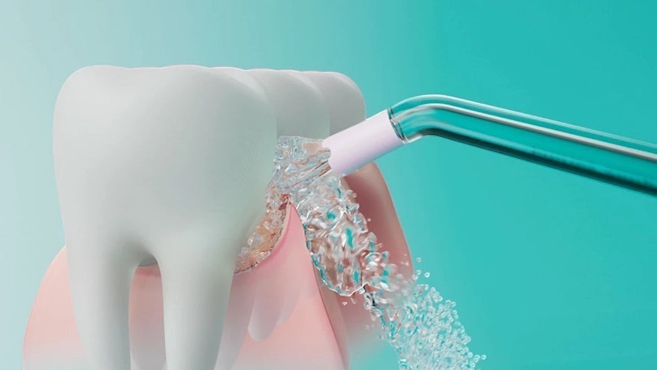Taghareed Philips Sonicare Power Flosser 3000 HX3826/33 oral irrigator with 3 modes cleaning teeth.