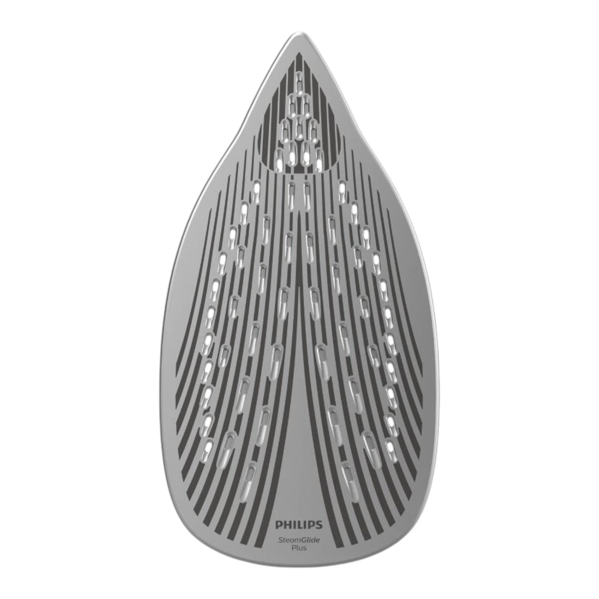 Taghareed Philips 5000 Series Steam Iron DST5010/16 soleplate with SteamGlide Plus coating and steam vents.