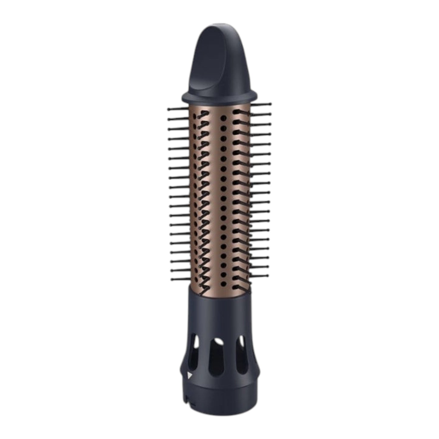 Taghareed Philips 5000 Series 38mm ThermoBrush attachment for smooth styles and waves. Bronze barrel with black bristles.