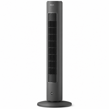 Taghareed Philips 5000 Series Tower Fan CX5535/11, slim, 105cm tall, oscillating, 3 speeds, 3 modes, remote control, timer, aroma diffuser, 40W