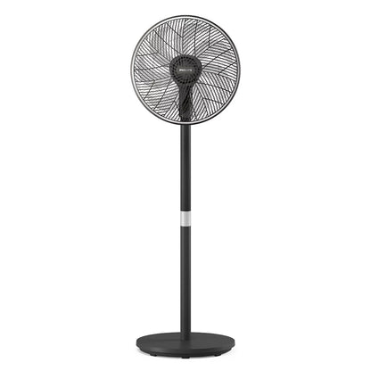 Taghareed Philips Pedestal Fan 3000 Series CX3550/01, black, with 3 speeds and 2 modes, Wi-Fi enabled, with smartphone app control.