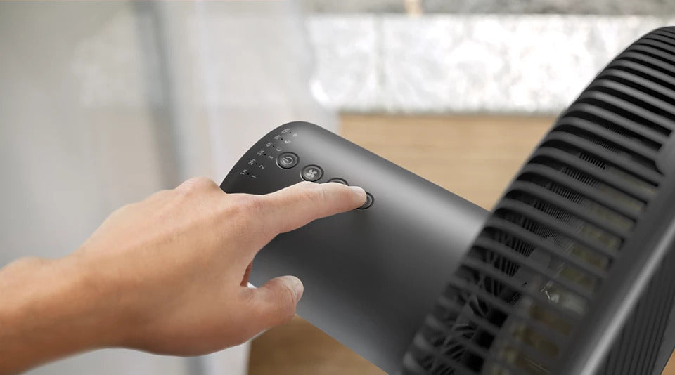 Taghareed Philips Pedestal Fan 3000 Series CX3550/01, black, with 3 speeds and 2 modes, Wi-Fi enabled, with smartphone app control.